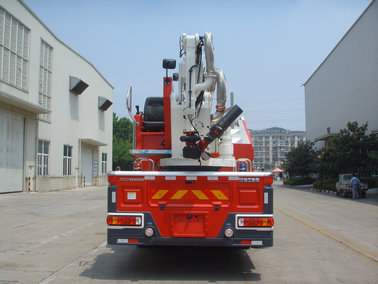 重汽豪沃后雙橋25米舉高噴射消防車(chē)