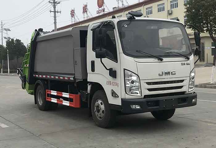 帝王環衛牌HDW5080ZYSJX6型壓縮式垃圾車